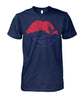 Image of Houston Texans - Two coloured lipstick T-shirt