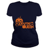 Image of pumpkin carving queen for Halloween
