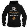 Image of CAMPFIRE BELOW T SHIRT HOW I LOVE CAMPING SO