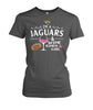 Image of Jaguars - I'm a Jaguars and wine kinda girl T-shirt