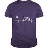 Image of Duck Hunting Heartbeat Shirt T-Shirt