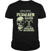 Image of Mens Funny Plumber TShirt Skull Graphic Plumber Gift Tee