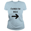 Image of Mens Mens Halloween Couples Costume Shirt Im With The Witch