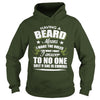Image of BEARDED T-SHIRT HOODIE SWEATSIRT