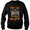 Image of This Girl Loves Bat Halloween