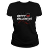 Image of WINE AND BLOOD TEE SCREAMS HALLOWEEN and WINE