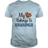 Image of My heart belongs to Indianapolis T-Shirt