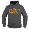 Image of Halloqueens are born in november funny halloween tshirt