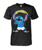 Image of Los Angeles Chargers - Cute Stitch T-shirt
