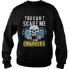 Image of You Cant Scare Me Iam Chargers TShirt