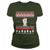 Image of OLD ENGLISH SHEEPDOG CHRISTMAS SWEATER