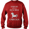 Image of Pappap Funny Unicorn T-Shirt, Cute Halloween Gift