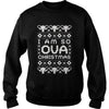 Image of SANTA CLAUS DEER UGLY CHRISTMAS SWEATER