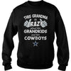 Image of DALLAS COWBOYS THIS GRANDMA IS CRAZY ABOUT HER GRANDKIDS AND HER