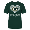 Image of Green Bay Packers - Favre - Lace Heart Logo