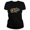Image of HAMSTER Skeleton Bone Skull Vintage Retro T-shirt Halloween