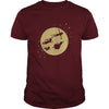 Image of Disney Peter Pan Darling Kids Flying Moon Silhouette TShirt
