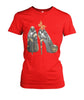 Image of New Orleans Saints Twinkle High-Heels T-shirt