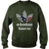Image of ABADASS TEXANS FAN TSHIRT