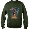 Image of CG-sport-wonder woman-football-New England Patriots