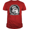 Image of Santa in Holly Frame - Men's Premium T-Shirt