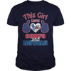 Image of Girl Loves Chiefs Royals TShirt