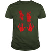 Image of PREMIUM bloody Hand Smear Halloween