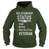 Image of Taken By A Crazy Veteran T Shirt