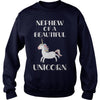 Image of Nephew Funny Unicorn T-Shirt, Cute Halloween Gift