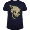 Image of A CAT IN THE NIGHT HAPPY HALLOWEEN TSHIRT