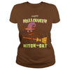 Image of Happy Halloween Trick Or Treat Witch Cat