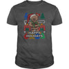 Image of Cute Christmas Teddy Bear Ugly Holiday Tshirt Happy Holidays