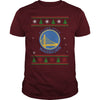 Image of Golden State Warriors Christmas T Shirt