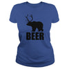 Image of Beer - Bear and Deer Joke Women's T-Shirts