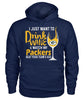 Image of Packers - I just want to drink wine and watch my Packers beat your team's ass T-shirt