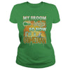 Image of COMEDIAN Halloween Shirts My Broom broke T Shirts