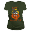Image of happy halloween dogs shih tzu