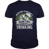 Image of Hunting - Weekend forecast, a chance of drinking T-Shirt