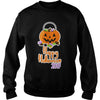 Image of Happy Halloween 2017 Trick or Treat Pumpkin Pail