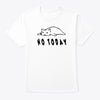 Image of T-SHIRT CAT LAZY NO TODAY