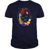 Image of Trick or Treat Halloween Cat Oval