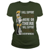 Image of I Will Support Steelers TShirt