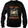 Image of This Girl Loves Borzoi Halloween