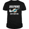 Image of Dolphins Just Hate Us T-shirt, Dolphins Just Hate Us Hoodies