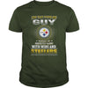 Image of NFL-STEELERS 163 GUY LOVES WINE