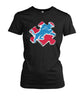 Image of Detroit Lions - Lions and Puzzle T-shirt