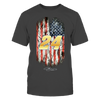 Image of Chase Elliott NASCAR 24 Patriotic Distressed Flag