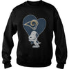 Image of I Love Rams Team TShirt