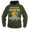Image of when someone says that packers