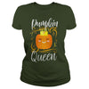 Image of Pumpkin Queen Cute Pumpkin Spice Season Halloween T-shirt